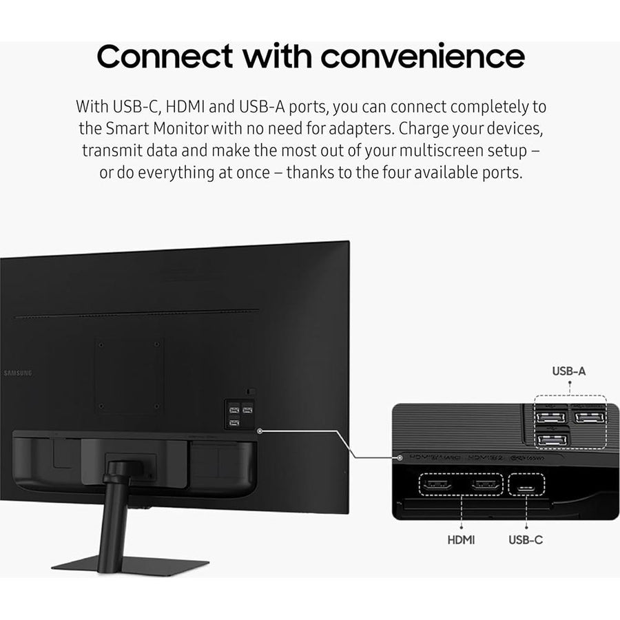Samsung 43" Smart Monitor M7 (M70D) 4K UHD with Streaming TV, Speakers and USB-C