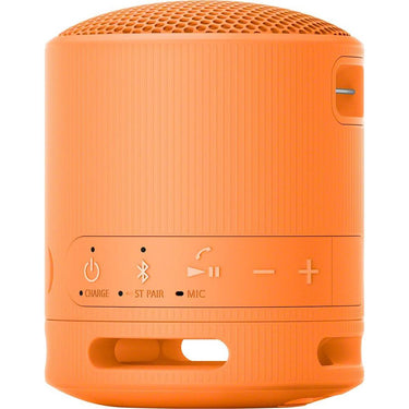 Sony SRSXB100/D XB100 Compact Bluetooth Wireless Speaker, Orange - Open Box