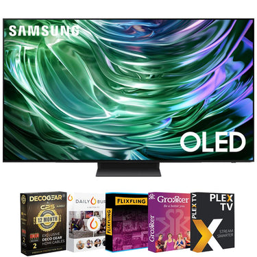 Samsung 55 Inch OLED 4K Smart TV 2024 with 1 Year Warranty & Movies Streaming