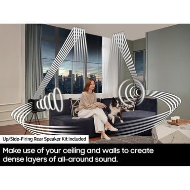 Samsung Q-series 11.1.4 ch. Wireless Dolby Soundbar HW-Q990D + 1-Year Protection Plan