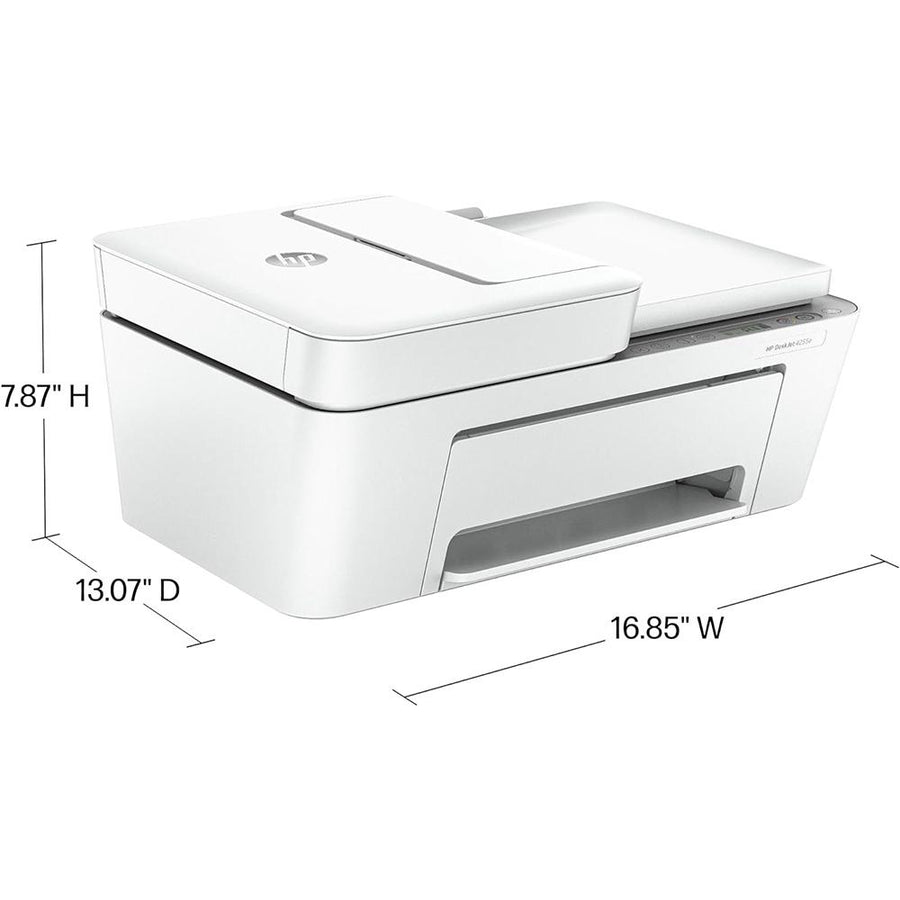 Hewlett Packard DeskJet 4255e Wireless Color Inkjet Printer w/ Printer Essentials Bundle