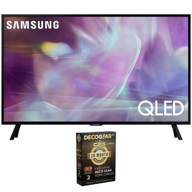 Samsung QN85Q60D 85 Inch QLED 4K Smart TV (2024) with 26 Month Warranty Bundle