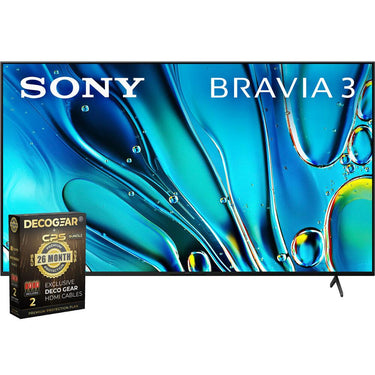 Sony BRAVIA 3 K55S30 55 inch 4K HDR Smart LED TV 2024 with 26 Month Warranty