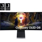 Samsung G85SD 34-inch Odyssey OLED G8 Ultra-WQHD Curved Gaming Monitor