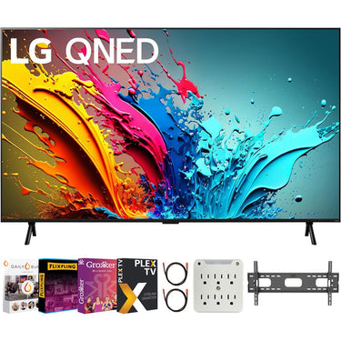 LG 98" 4K HDR Quantum Dot NanoCell LED TV (2024) + Premiere Movies Streaming Bundle