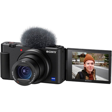 Sony ZV-1 Compact Digital Vlogging 4K Video Camera 2 Battery Bundle Refurbished