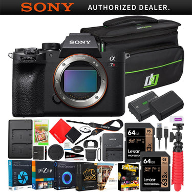 Sony a7R IV Full Frame Mirrorless Camera Body+Accessory Case Bundle Refurbished