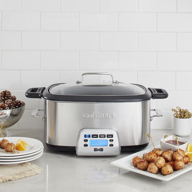 Cuisinart MSC-800 7-Quart 4-in-1 Cook Central Multicooker, Stainless Steel, Refurbished