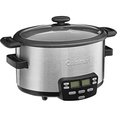 Cuisinart MSC-400 3-In-1 Cook Central 4-Quart Multi-Cooker, Silver, Refurbished