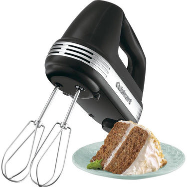 Cuisinart HM-50BK Power Advantage 5-Speed Hand Mixer, Black, Refurbished