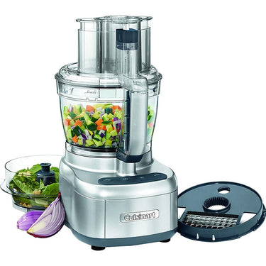 Cuisinart FP-13DSV Elemental 13 Cup Food Processor and Dicing Kit, Silver, Refurbished