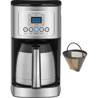 Cuisinart DCC-3400 12-Cup Thermal Coffee Maker, Stainless Steel - Refurbished