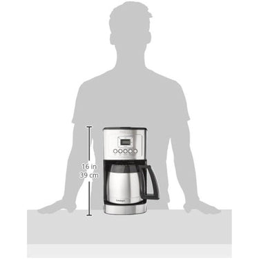 Cuisinart DCC-3400 12-Cup Thermal Coffee Maker, Stainless Steel - Refurbished