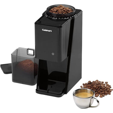 Cuisinart DBM-T10 14-Cup Touchscreen Burr Mill Coffee Grinder, Black - Refurbished