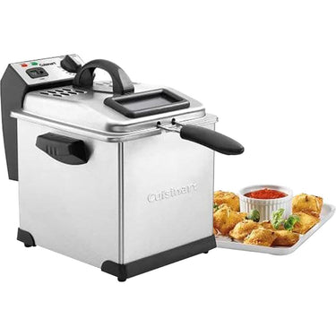 Cuisinart CDF-170 3.4-Quart Deep Fryer, Stainless Steel - Refurbished