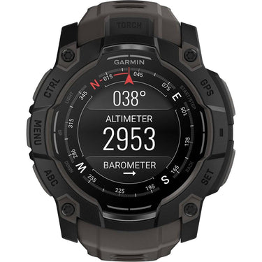 Garmin Instinct 3 - 50 mm Outdoor GPS Smartwatch, AMOLED, Black with Black Band