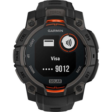 Garmin Instinct 3 - 45 mm Outdoor GPS Smartwatch, SOLAR, Black with Black Band