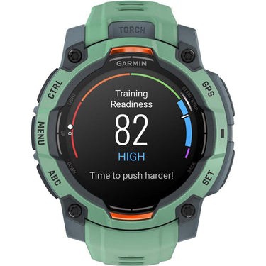 Garmin Instinct 3 - 45 mm Outdoor GPS Smartwatch, AMOLED, Neo Tropic w/ Neo Tropic Band