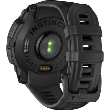 Garmin Instinct 3 - 45 mm Outdoor GPS Smartwatch, AMOLED, Black with Black Band