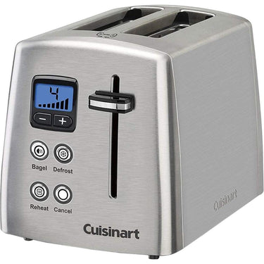 Cuisinart CPT-415 Countdown 2-Slice Metal Toaster, Brushed Stainless - Refurbished