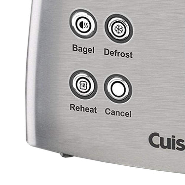 Cuisinart CPT-415 Countdown 2-Slice Metal Toaster, Brushed Stainless - Refurbished