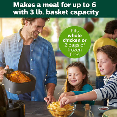 Philips Premium Airfryer XXL with Fat Removal Technology; HD9630/98; Black - Open Box