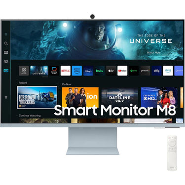 Samsung 32-inch M80C Smart Monitor 4K UHD with Streaming TV; Daylight Blue - Open Box