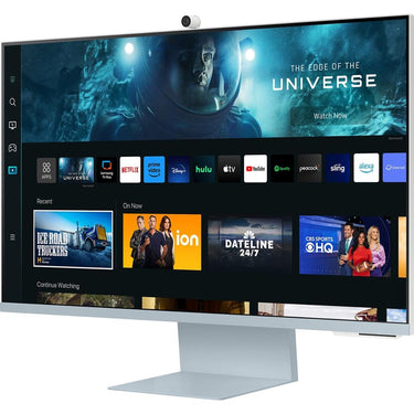 Samsung 32-inch M80C Smart Monitor 4K UHD with Streaming TV; Daylight Blue - Open Box