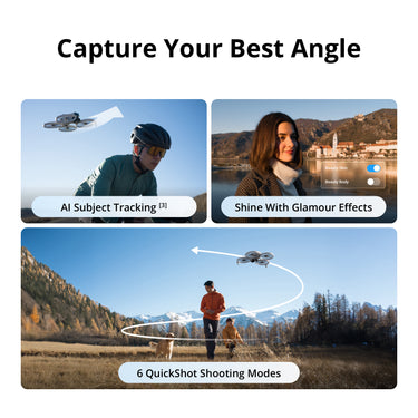 DJI Flip Drone Fly More Combo 4K UHD Quadcopter with RC 2 Remote + Accessory Bundle