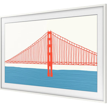 Samsung 65-inch The Frame Customizable Bezel - Modern White VG-SCFA65WTBZA - Open Box