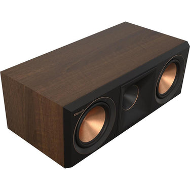 Klipsch RP-500C II - Enhanced Clarity w/ Bigger Horn Center Speaker - Walnut - Open Box