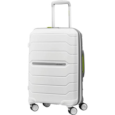 Samsonite Freeform 21 Carry-On Spinner Luggage; White/Grey - Open Box