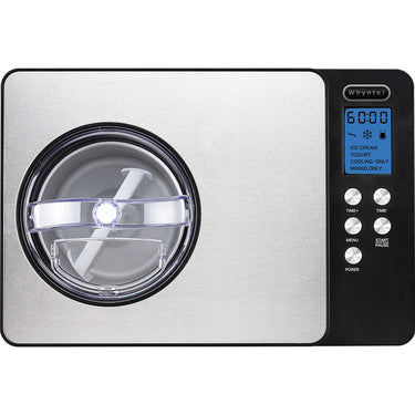 Whynter 2Qt Compressor Ice Cream Maker and Yogurt Incubator - ICM-220SSY - Open Box