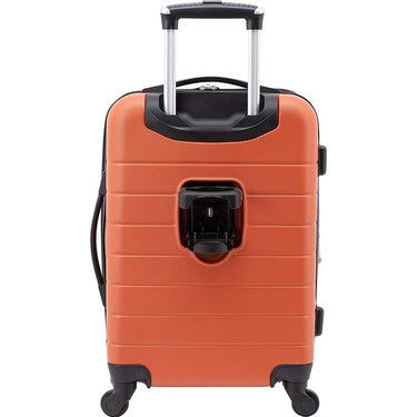 Wrangler 3-Piece Hardside Luggage Set w/Cup Holder & USB Port - T-30203-810 - Open Box