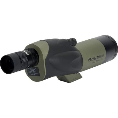 Celestron Ultima 65 Straight Spotting Scope; 18-55x Zoom Eyepiece (52249) - Open Box