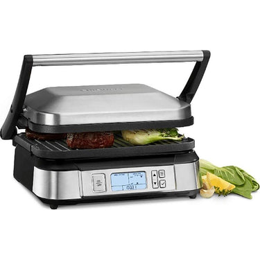 Cuisinart GR-6S Contact Griddler with Smoke-less Mode - Open Box