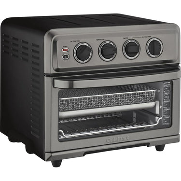 Cuisinart TOA-70BKS AirFryer Toaster Oven with Grill - Black Stainless Steel - Open Box