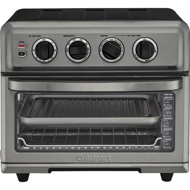Cuisinart TOA-70BKS AirFryer Toaster Oven with Grill - Black Stainless Steel - Open Box