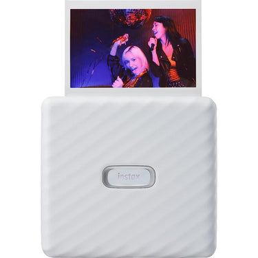 Fujifilm Instax Link Wide Smartphone Printer, Ash White (16719550) - Open Box