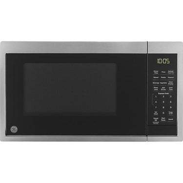 GE Countertop Microwave Oven; 900-watt 0.9 Cu. Ft; Stainless Steel - Open Box
