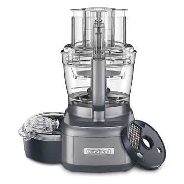 Cuisinart Elemental 13 Cup Food Processor with Dicing Kit Gunmetal FP-13DGM (Refurbished)