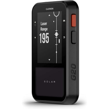 Garmin Approach G20 Solar, GPS Golf Handheld Solar Charging, High Resolution Display