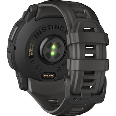 Garmin Instinct 3 50mm GPS Smartwatch, AMOLED + Wearable Light + 2 Yr Warranty Bundle