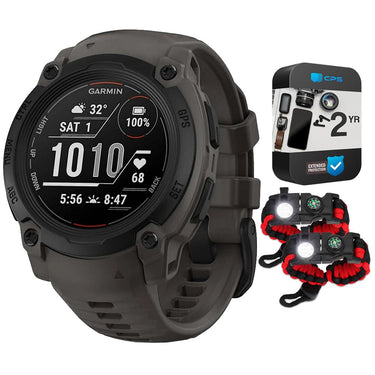 Garmin Instinct E 40mm Rugged Outdoor GPS Smartwatch + 2-YR CPS Protection + SOS Pack
