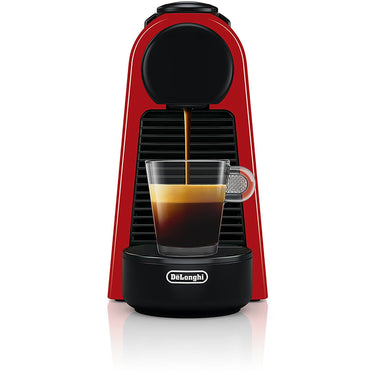 Nespresso Essenza Mini, Compact Espresso Machine, 19-Bar Pressure, Fast Heat-Up, Ruby Red