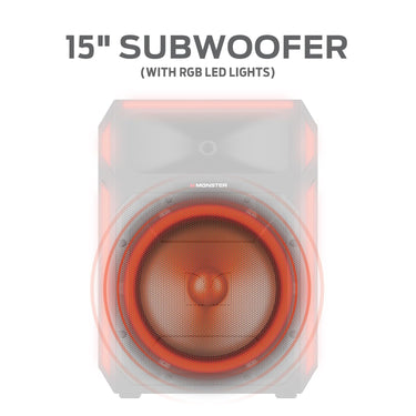 Monster X6 All-in-One Bluetooth Speaker System