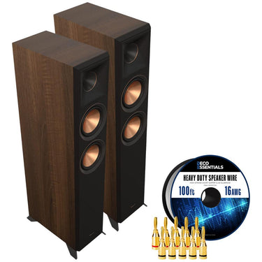 Klipsch Reference Premier RP-5000F II Floorstanding Speaker w/ Speaker Wire Bundle