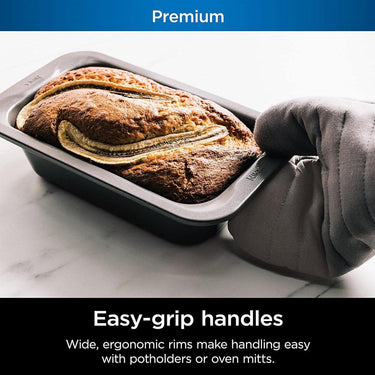 Ninja Premium 5 x 9 Loaf Pan for Oven; Metal - Open Box