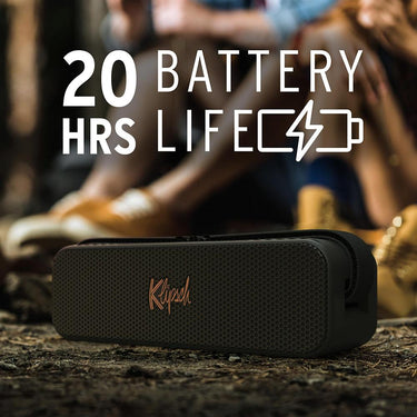 Klipsch Detroit Portable Bluetooth Speaker; IP67 Waterproof; 20h Playtime - Open Box