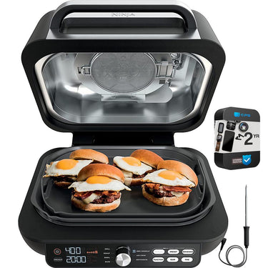 Ninja IG651 Foodi Smart XL Pro 7-in-1 Indoor Air Fryer Grill + 2-Year Protection Pack